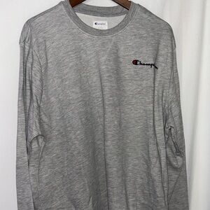 Champion Heather Gray Crewneck Sweatshirt